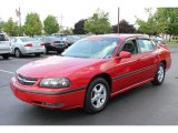 2003 Victory Red Chevrolet Impala LS #65681566
