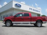 2012 Red Candy Metallic Ford F150 XLT SuperCrew 4x4 #65680787