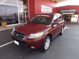 2008 Dark Cherry Red Hyundai Santa Fe Limited #65681145