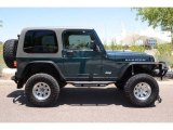 2005 Jeep Wrangler Deep Beryl Green Pearl