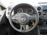 2012 Volkswagen Tiguan S Steering Wheel