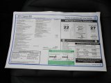 2012 Volkswagen Tiguan SEL Window Sticker