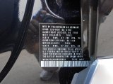 2012 Volkswagen Tiguan SEL Info Tag
