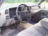1997 GMC Sierra 1500 SLT Extended Cab Pewter Gray Interior