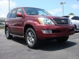 Salsa Red Pearl Lexus GX in 2009