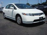 2007 Taffeta White Honda Civic Hybrid Sedan #65680647