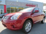 2012 Cayenne Red Nissan Rogue SV #65681057