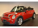 2007 Chili Red Mini Cooper S Convertible #65681382