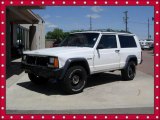 Off White Jeep Cherokee in 1994