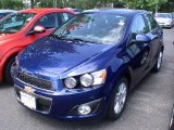 2012 Blue Topaz Metallic Chevrolet Sonic LT Sedan #65680564
