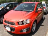 2012 Inferno Orange Metallic Chevrolet Sonic LTZ Hatch #65680536