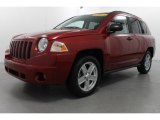 2007 Inferno Red Crystal Pearlcoat Jeep Compass Sport 4x4 #65680476