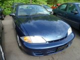 2001 Indigo Blue Metallic Chevrolet Cavalier Coupe #65680924