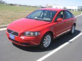 2005 Passion Red Volvo S40 2.4i #6571595