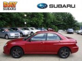 2007 Garnet Red Pearl Subaru Impreza 2.5i Sedan #65680861