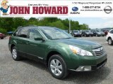 2012 Cypress Green Pearl Subaru Outback 2.5i Premium #65681251