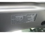 2001 Audi S4 2.7T quattro Sedan Info Tag