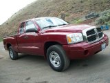 Inferno Red Crystal Pearl Dodge Dakota in 2006