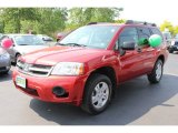 2008 Rave Red Mitsubishi Endeavor LS AWD #65753145