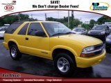 2004 Yellow Chevrolet Blazer LS #65753243