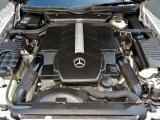 2002 Mercedes-Benz SL 500 Silver Arrow Roadster 5.0 Liter SOHC 24-Valve V8 Engine