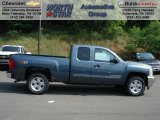 2012 Blue Granite Metallic Chevrolet Silverado 1500 LT Extended Cab 4x4 #65780492