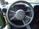 2007 Jeep Wrangler Unlimited X 4x4 Steering Wheel