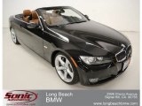 2008 Jet Black BMW 3 Series 335i Convertible #65780553