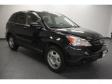 2009 Crystal Black Pearl Honda CR-V LX #65780616