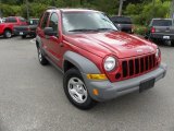 2006 Inferno Red Pearl Jeep Liberty Sport #65802179