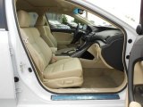 2012 Acura TSX V6 Technology Sedan Parchment Interior
