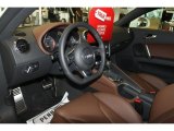 2012 Audi TT 2.0T quattro Coupe Nougat Brown Interior