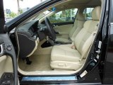 2012 Acura TSX Technology Sedan Parchment Interior