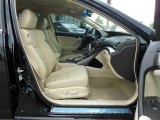 2012 Acura TSX Technology Sedan Parchment Interior