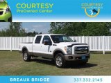 2011 Oxford White Ford F250 Super Duty King Ranch Crew Cab 4x4 #65802387