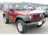 2010 Red Rock Crystal Pearl Jeep Wrangler Rubicon 4x4 #65802329