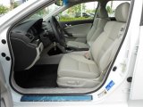 2012 Acura TSX Sport Wagon Taupe Interior