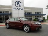 2012 Basque Red Pearl Acura TL 3.5 Technology #65801743