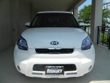 2011 Clear White Kia Soul Ghost Special Edition #65802191