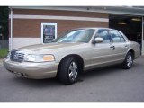 Harvest Gold Metallic Ford Crown Victoria in 2000