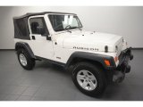 2004 Stone White Jeep Wrangler Rubicon 4x4 #65853436