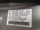 2012 RDX Color Code for Palladium Metallic - Color Code: NH743MX