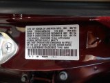 2013 RDX Color Code for Basque Red Pearl II - Color Code: R548PX