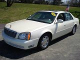 2002 White Diamond Pearl Cadillac DeVille Sedan #6558480