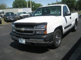2005 Summit White Chevrolet Silverado 1500 Regular Cab #65853687