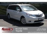 2012 Blizzard White Pearl Toyota Sienna Limited AWD #65852985