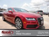 2012 Garnet Red Pearl Effect Audi A7 3.0T quattro Prestige #65853303