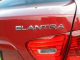 2009 Hyundai Elantra SE Sedan Marks and Logos