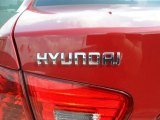 2009 Hyundai Elantra SE Sedan Marks and Logos