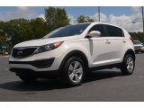 2012 Clear White Kia Sportage LX #65853505